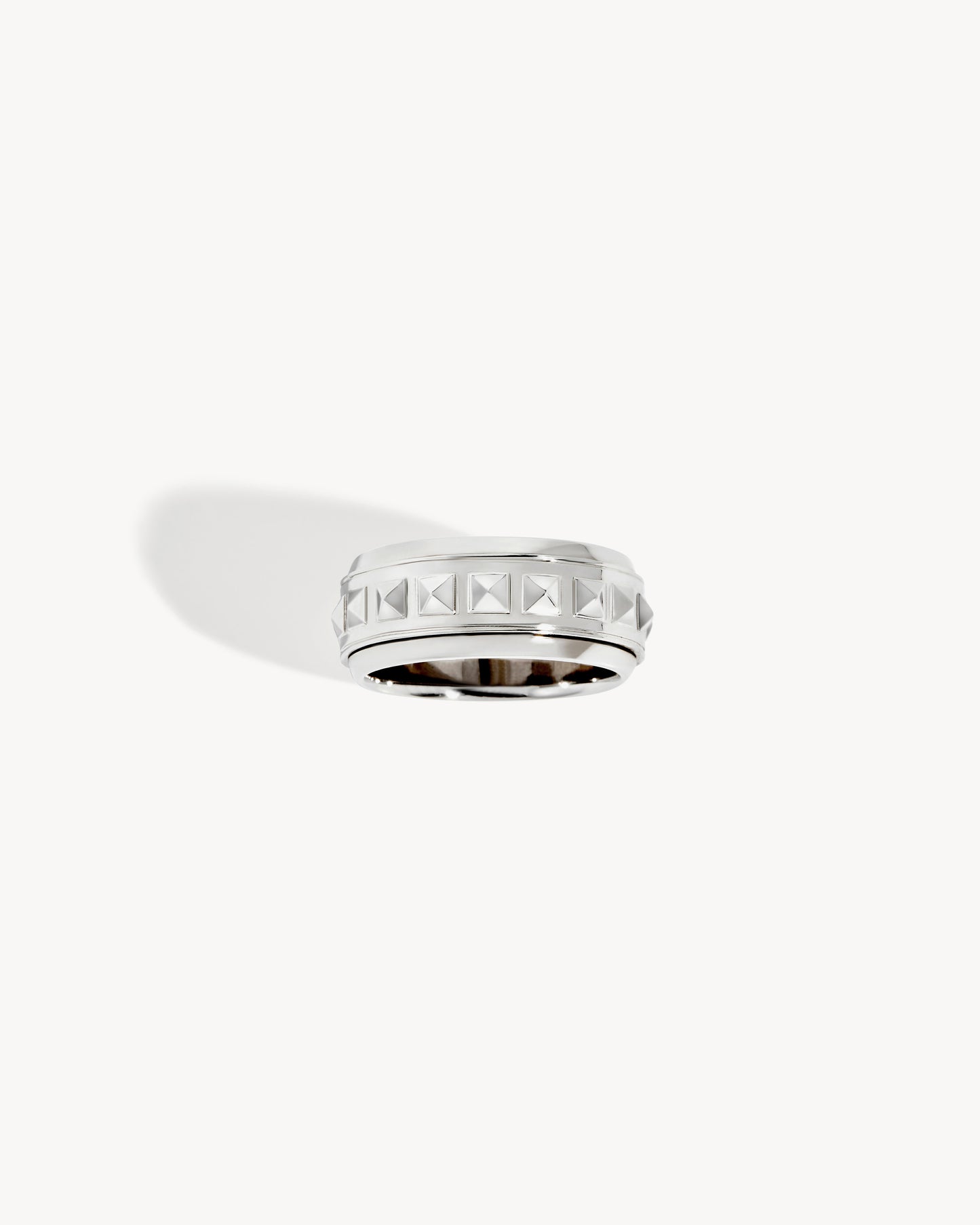 Bague Rockaway Spinner - Argent