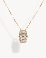 Collier Petite My Way - Or Rose & Diamants
