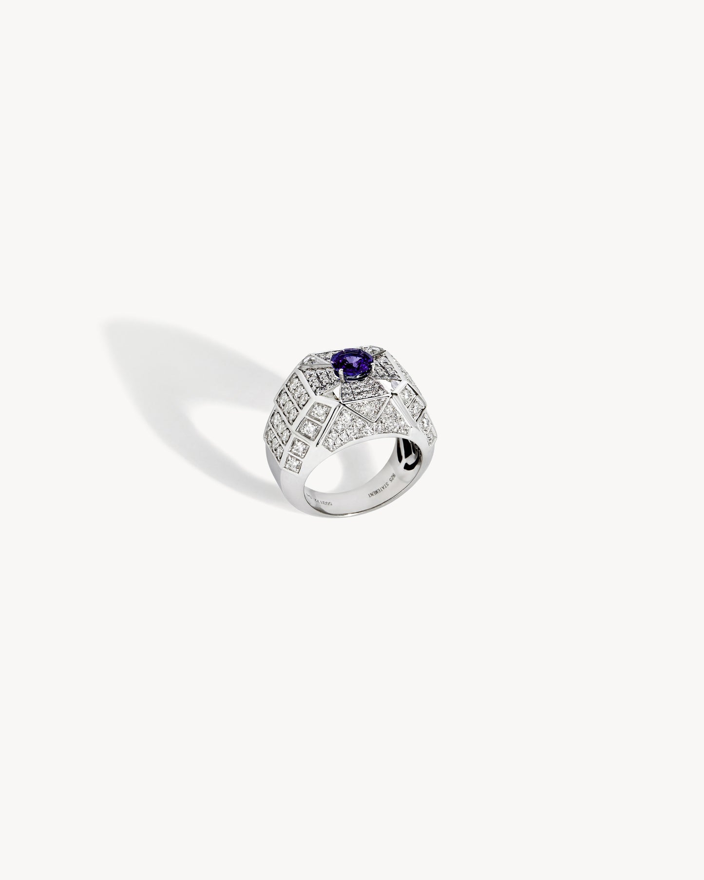 Bague Meaningful - Argent, Tanzanite & Diamants