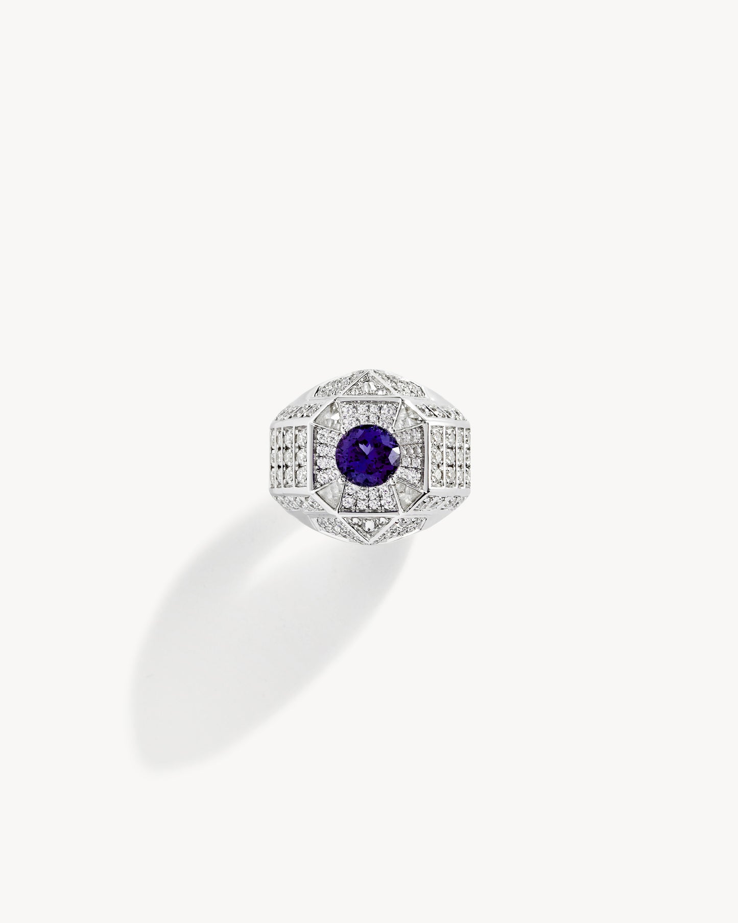 Bague Meaningful - Argent, Tanzanite & Diamants