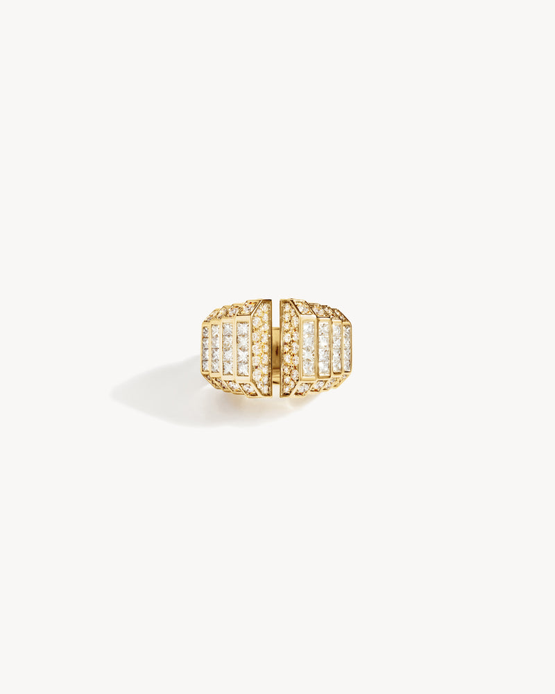 Meaningful Ring - Yellow Gold & Diamonds - Image 1