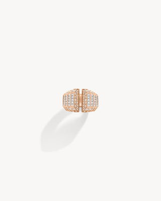 Meaningful Ring - Pink Gold & Diamonds