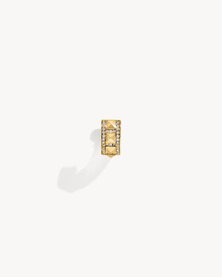 Rockaway Picots Earring - Yellow Gold & Diamonds
