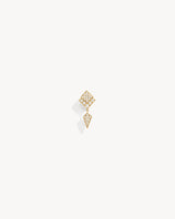 Boucle d'oreille Stairway - Or Jaune & Diamants