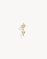 Stairway Earring - Yellow Gold & Diamonds