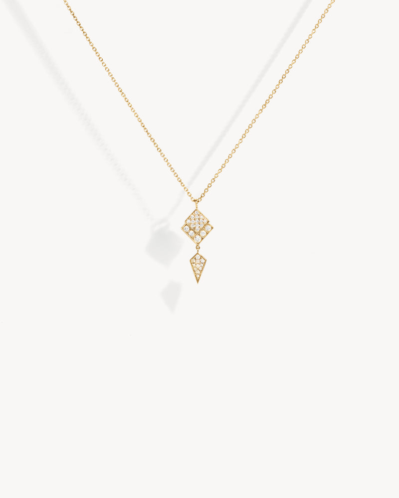 Collier Stairway - Or jaune & Diamants - Image 1
