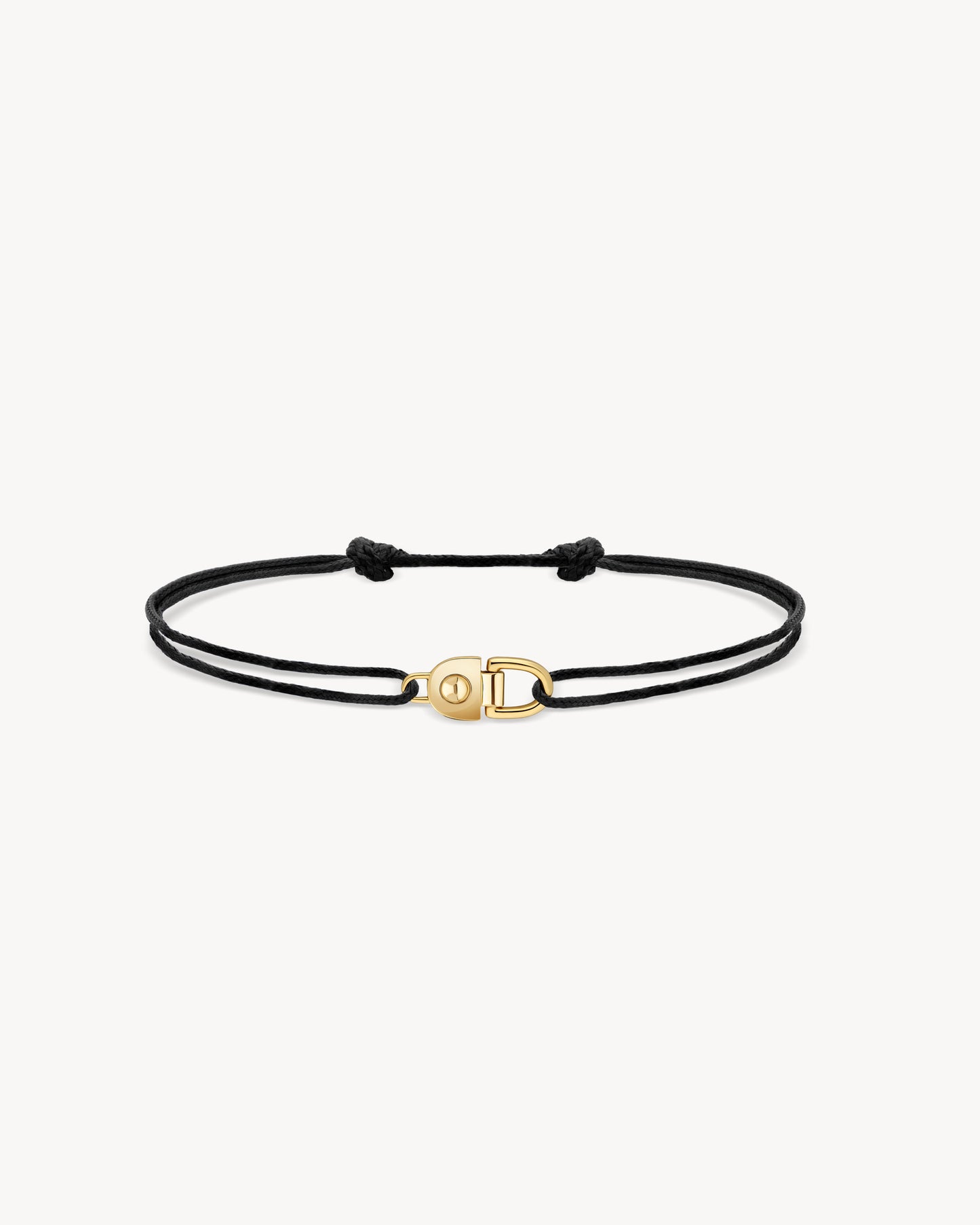 Bracelet cordon Rivet - Or Jaune
