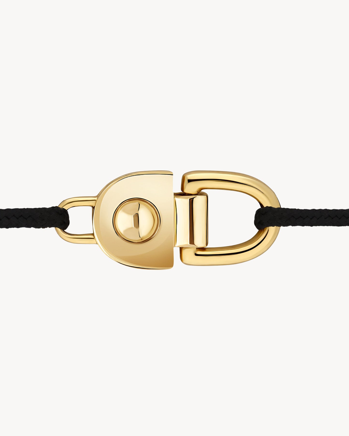 Bracelet cordon Rivet - Or Jaune