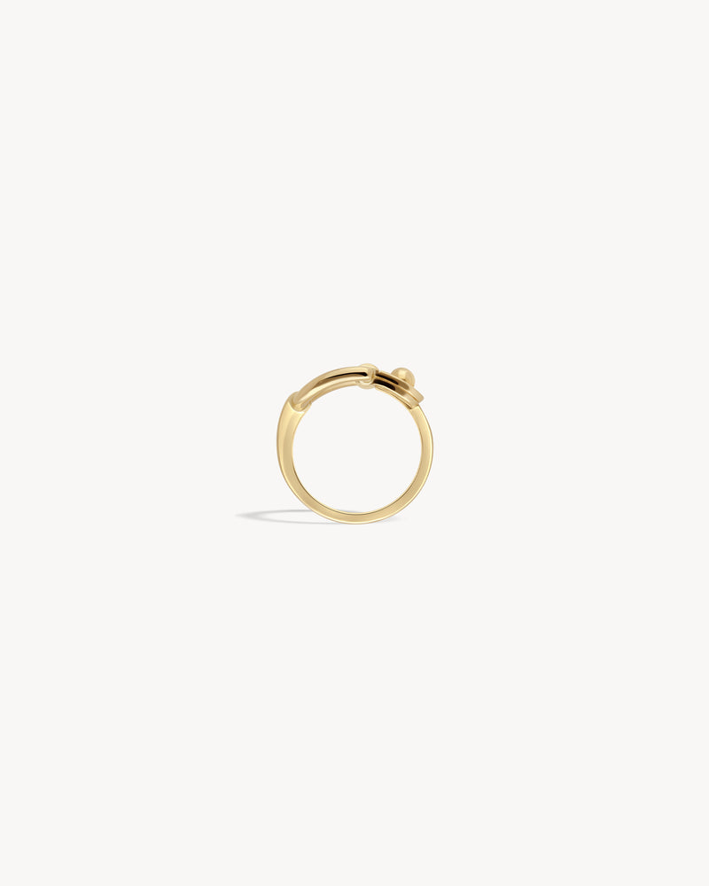 Bague Rivet - Or Jaune - Image 4