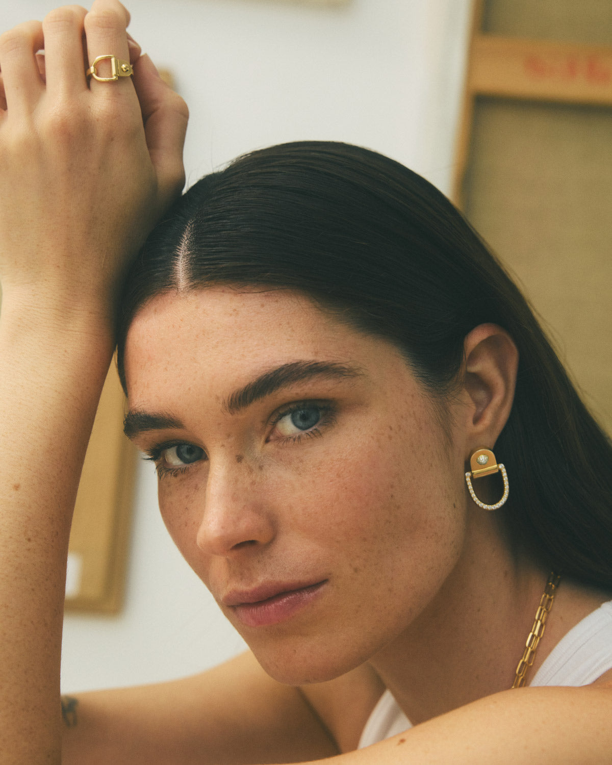 Rivet Ring - Yellow Gold