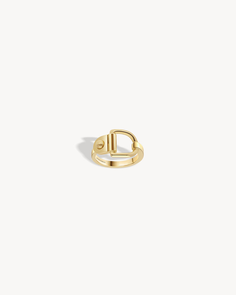 Bague Rivet - Or Jaune - Image 1