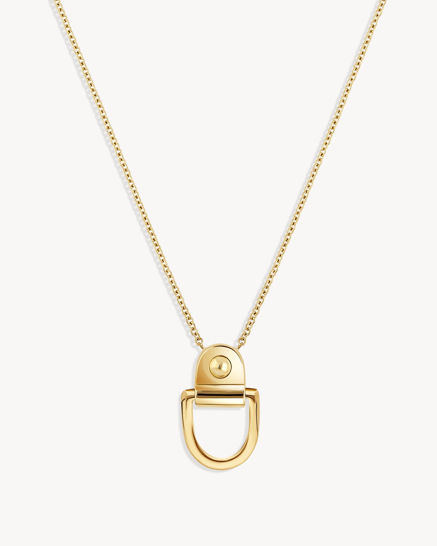 Collier Rivet M - Or Jaune