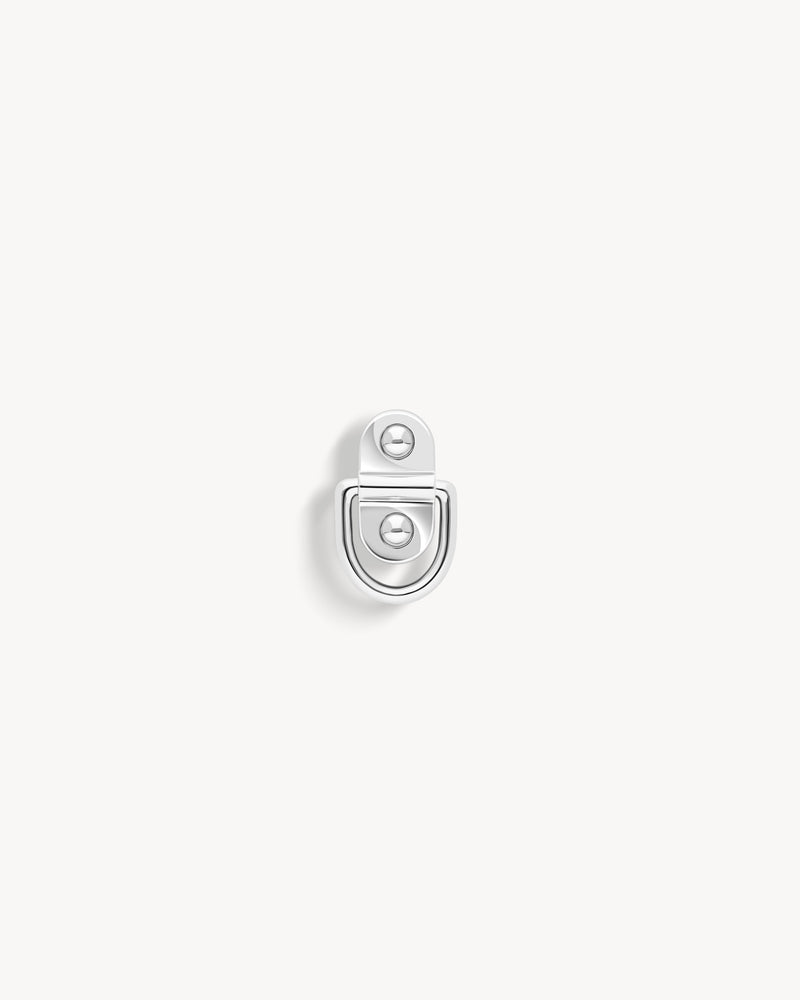 Rivet Earring - Silver - Image 1