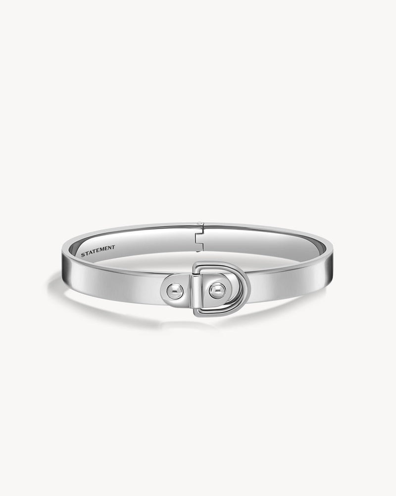 Rivet Bracelet - Silver - Image 1