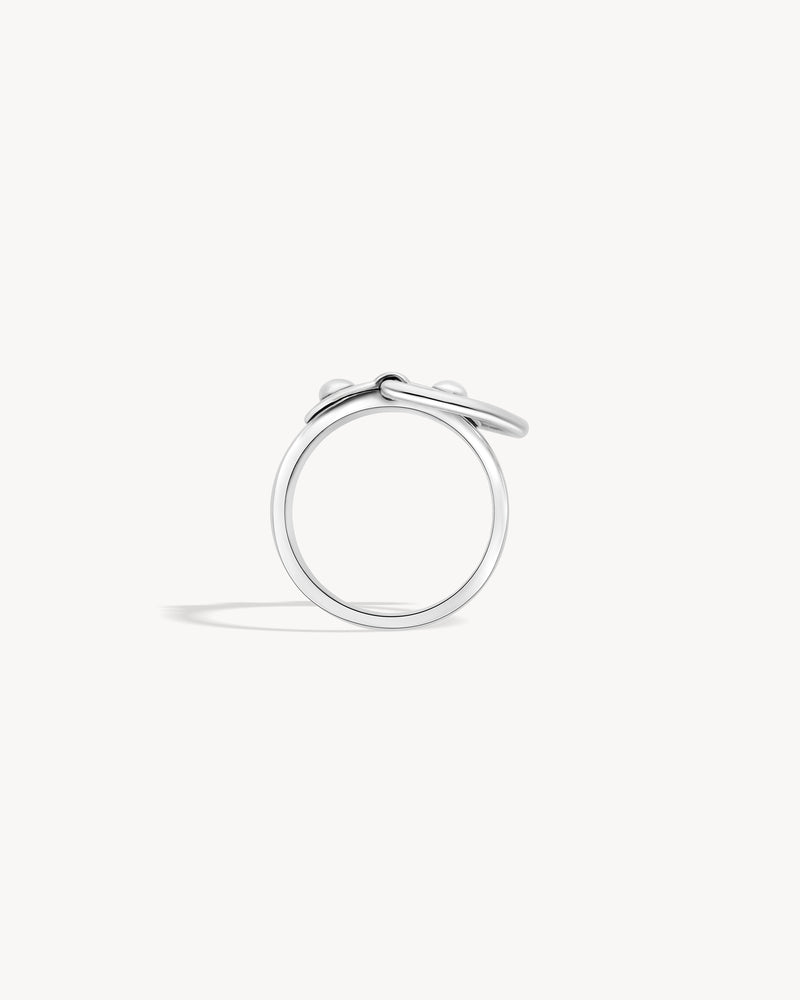 Rivet Ring - Silver - Image 3