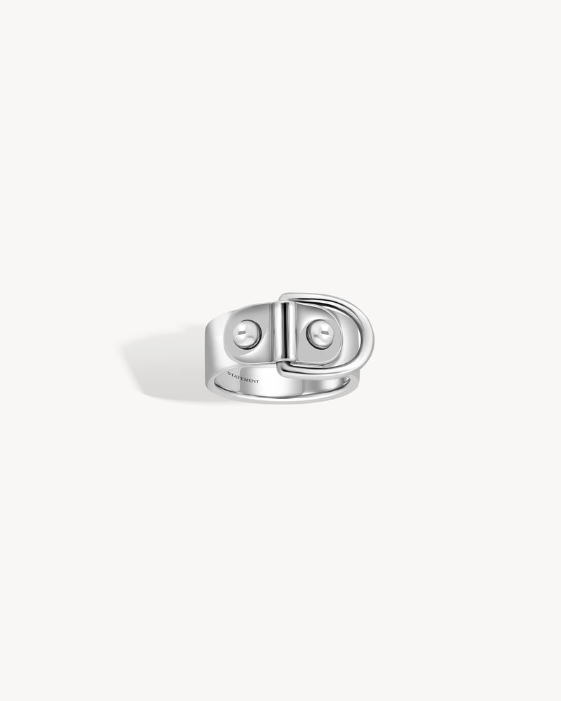 Bague Rivet - Argent - Image 1