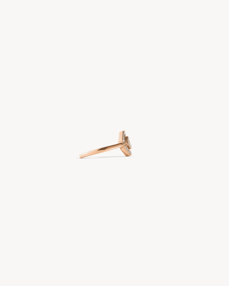 Bague Mini My Way - Or Rose & Diamants - Image 3