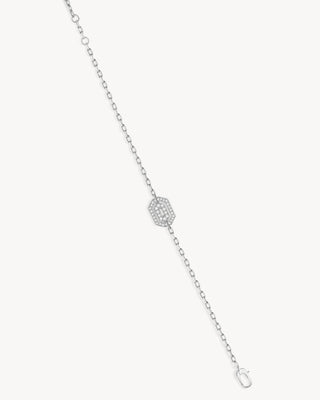 Bracelet Mini My Way - Or Blanc & Diamants