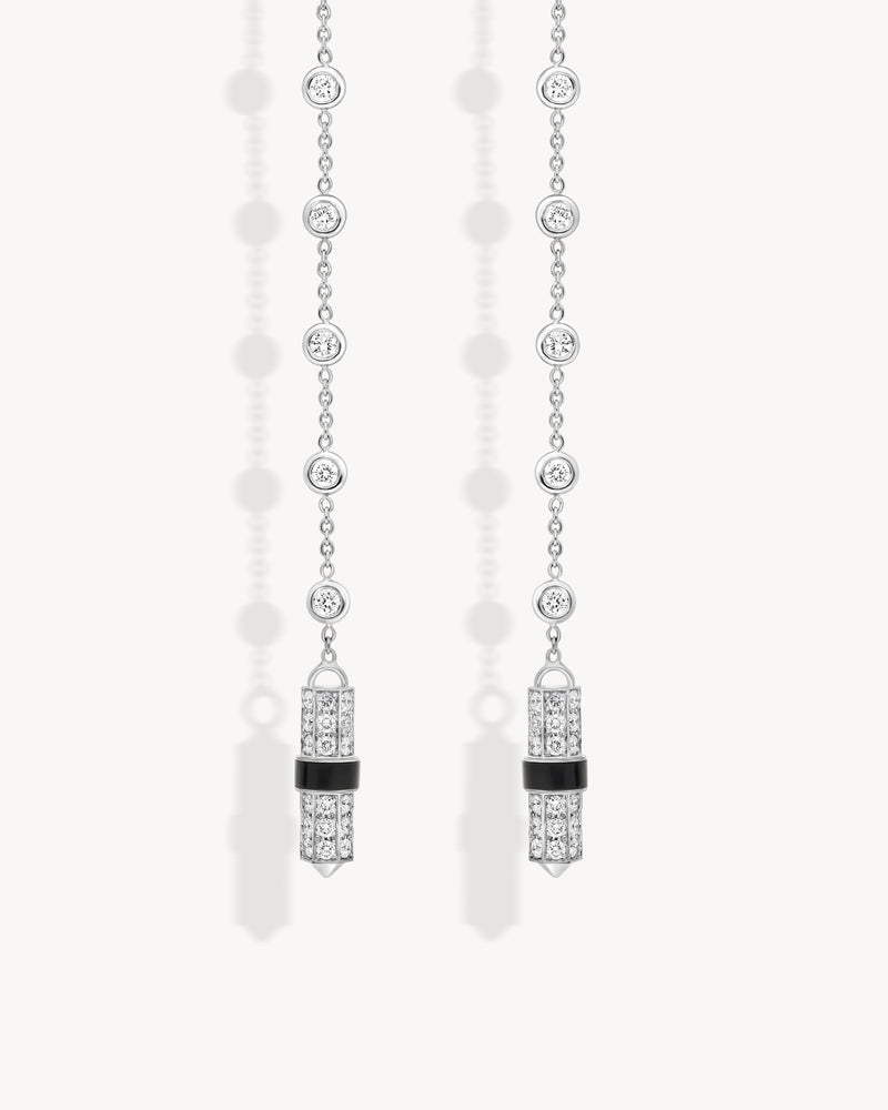 Anyway Legacy Necklace - White Gold, Onyx & Diamonds - Image 2