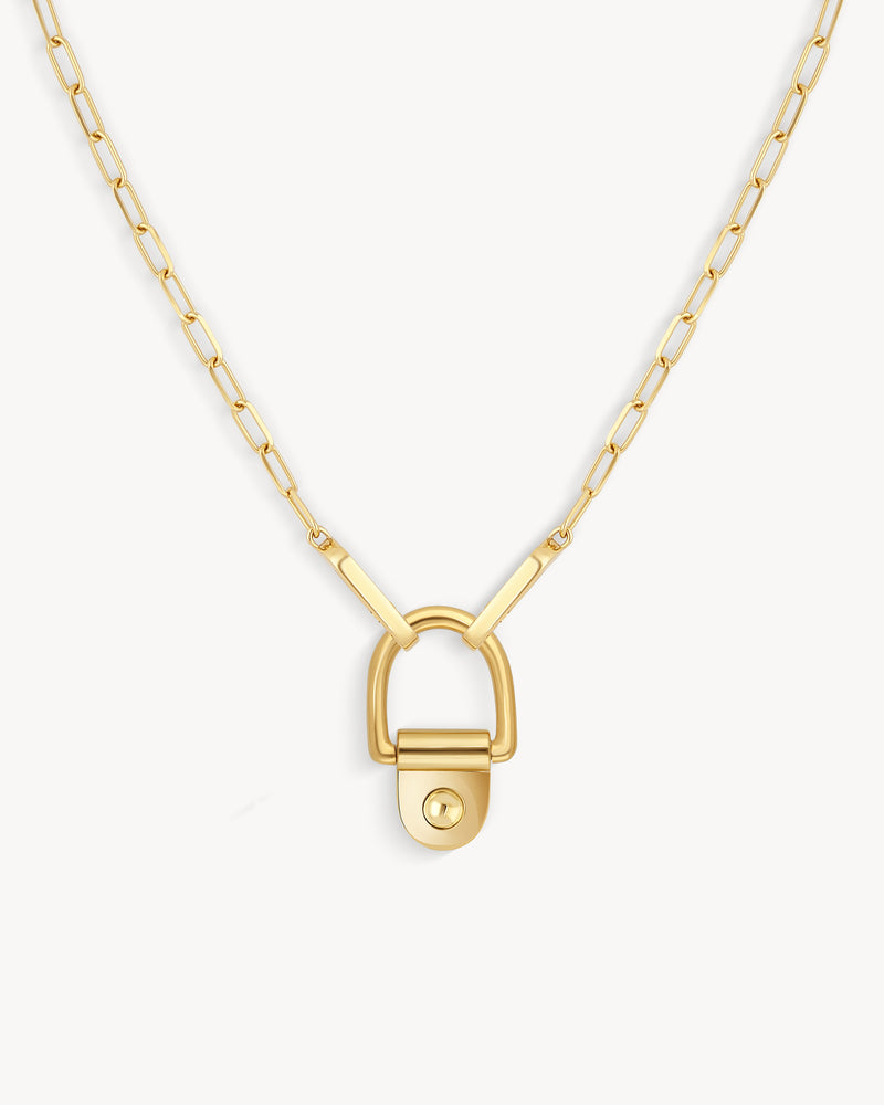 Collier Rivet XL - Or Jaune - Image 1