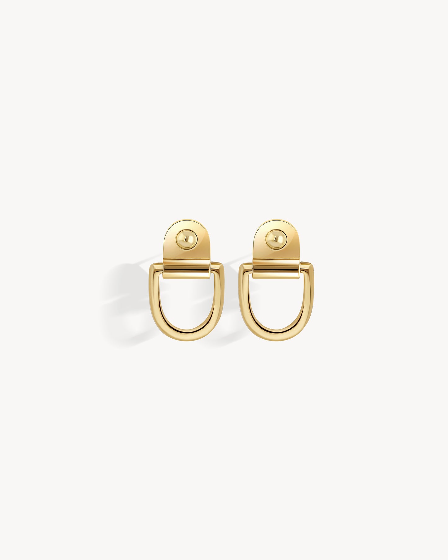 Boucle d'oreille Rivet XL - Or Jaune | STATEMENT Paris