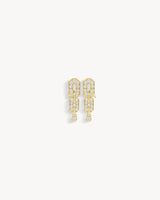 Boucles d'oreilles My Way 2 Rangs - Or Jaune & Diamants