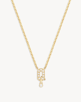 Collier My Way - Or Jaune & Diamants