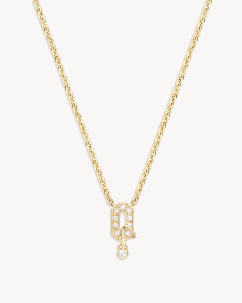 Collier My Way - Or Jaune & Diamants - Image 1