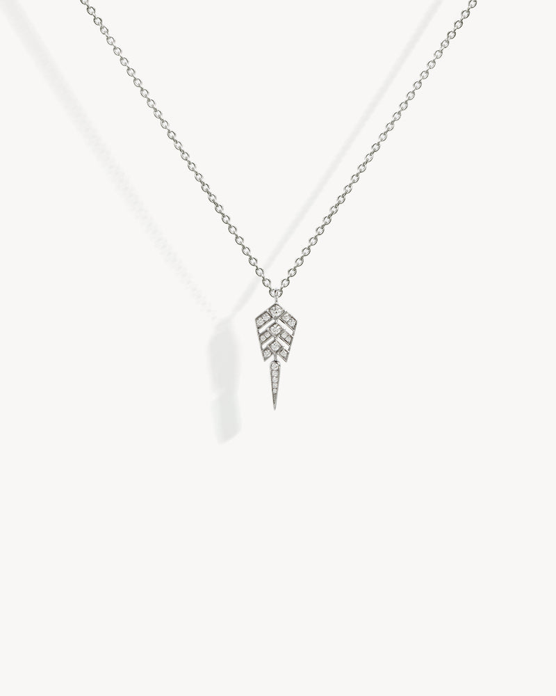 Collier Stairway S - Argent & Diamants - Image 1