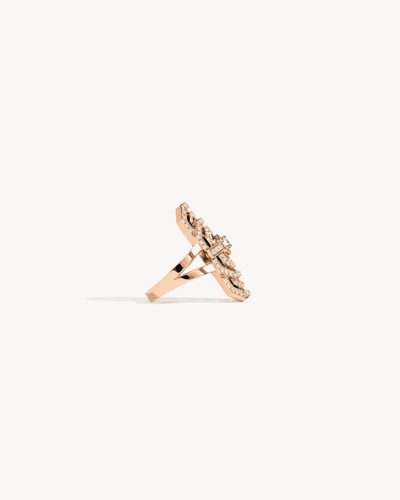 Bague My Way - Or Rose & Diamants - Image 4