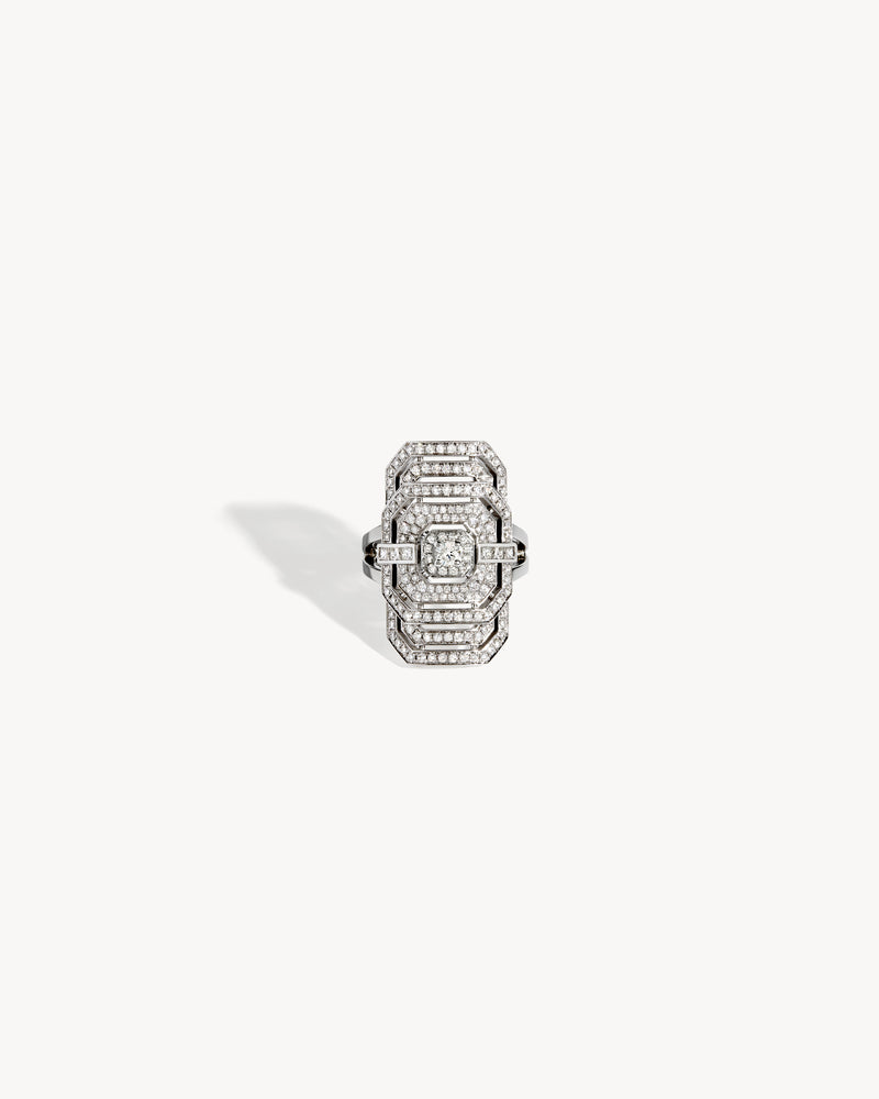 Bague My Way - Or Blanc & Diamants - Image 1
