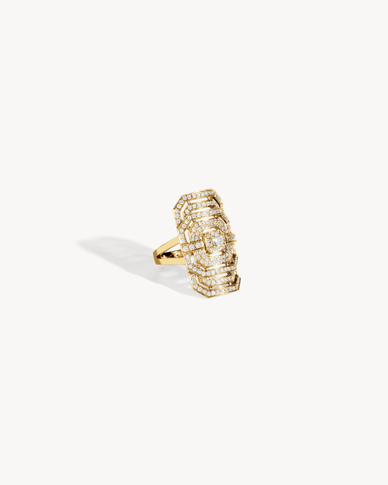 Bague My Way - Or Jaune & Diamants - Image 2