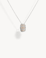 Collier Petite My Way - Or Rose, Argent & Diamants