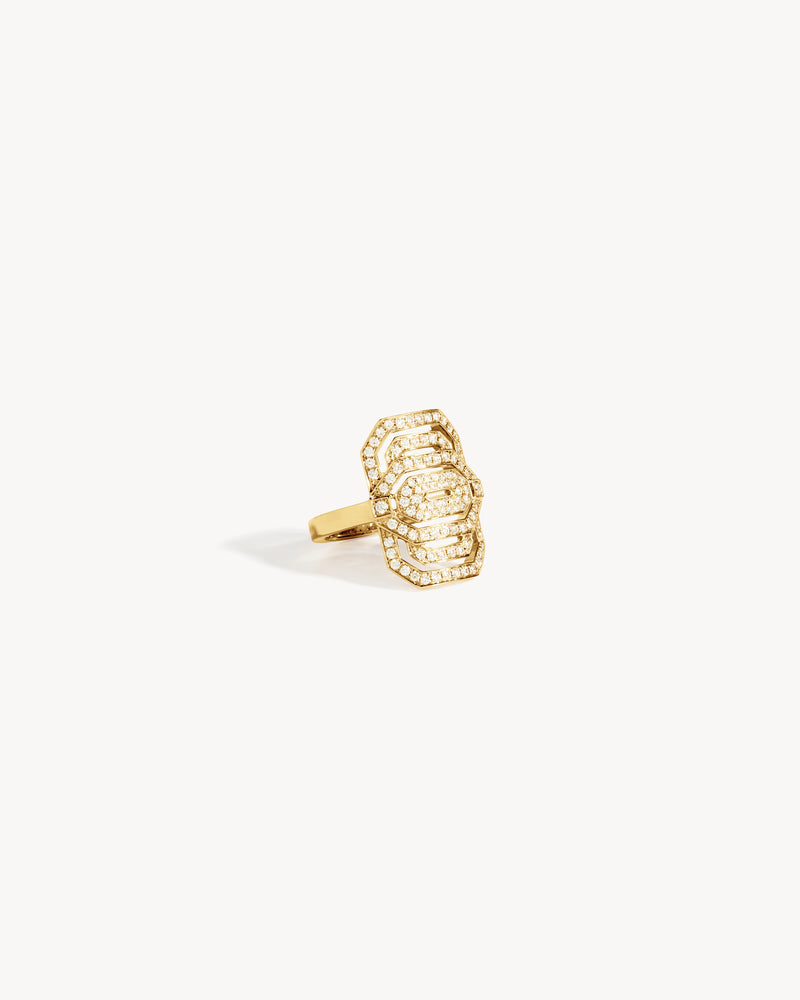 Bague Petite My Way  - Or Jaune & Diamants - Image 3