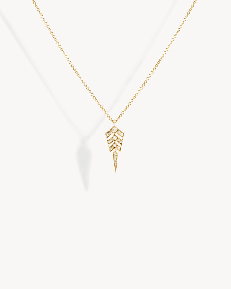 Collier Stairway S - Or jaune & Diamants - Image 1