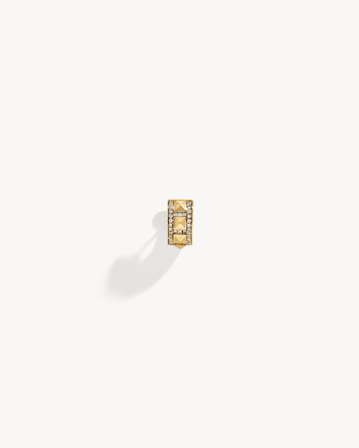 Boucle d'oreille Rockaway Picots - Or jaune & Diamants