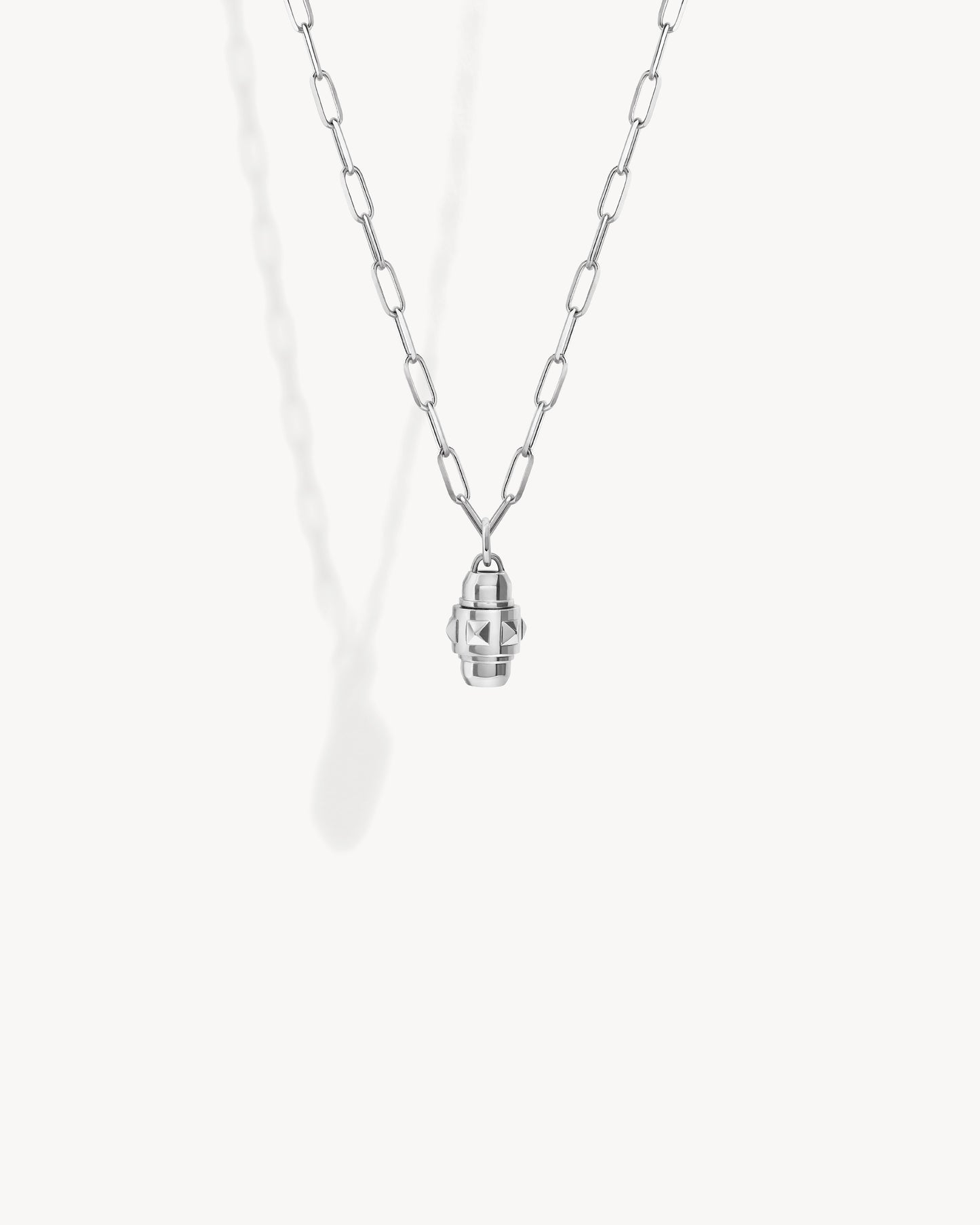 Collier Rockaway Spinner - Argent
