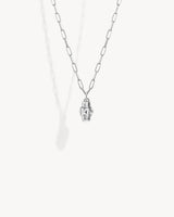 Collier Rockaway Spinner - Argent