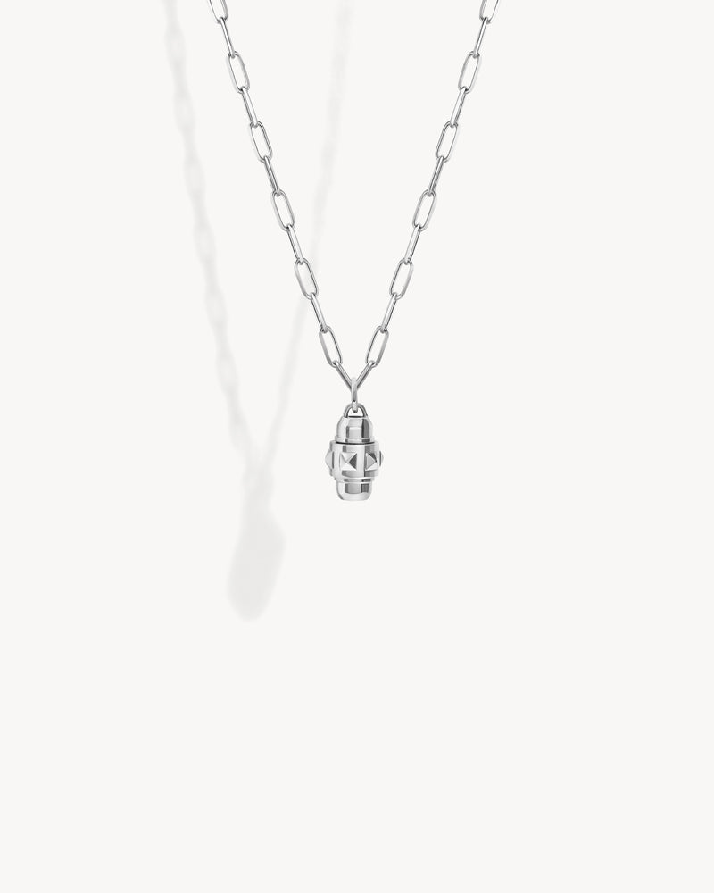 Collier Rockaway Spinner - Argent - Image 1